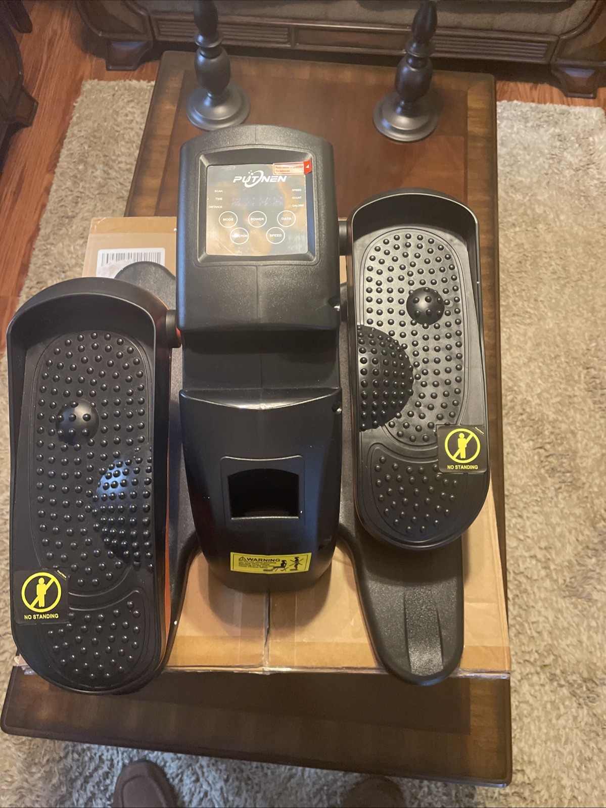Motorized Elliptical Trainer Electric Office Under Desk Exercise Machine 001EB