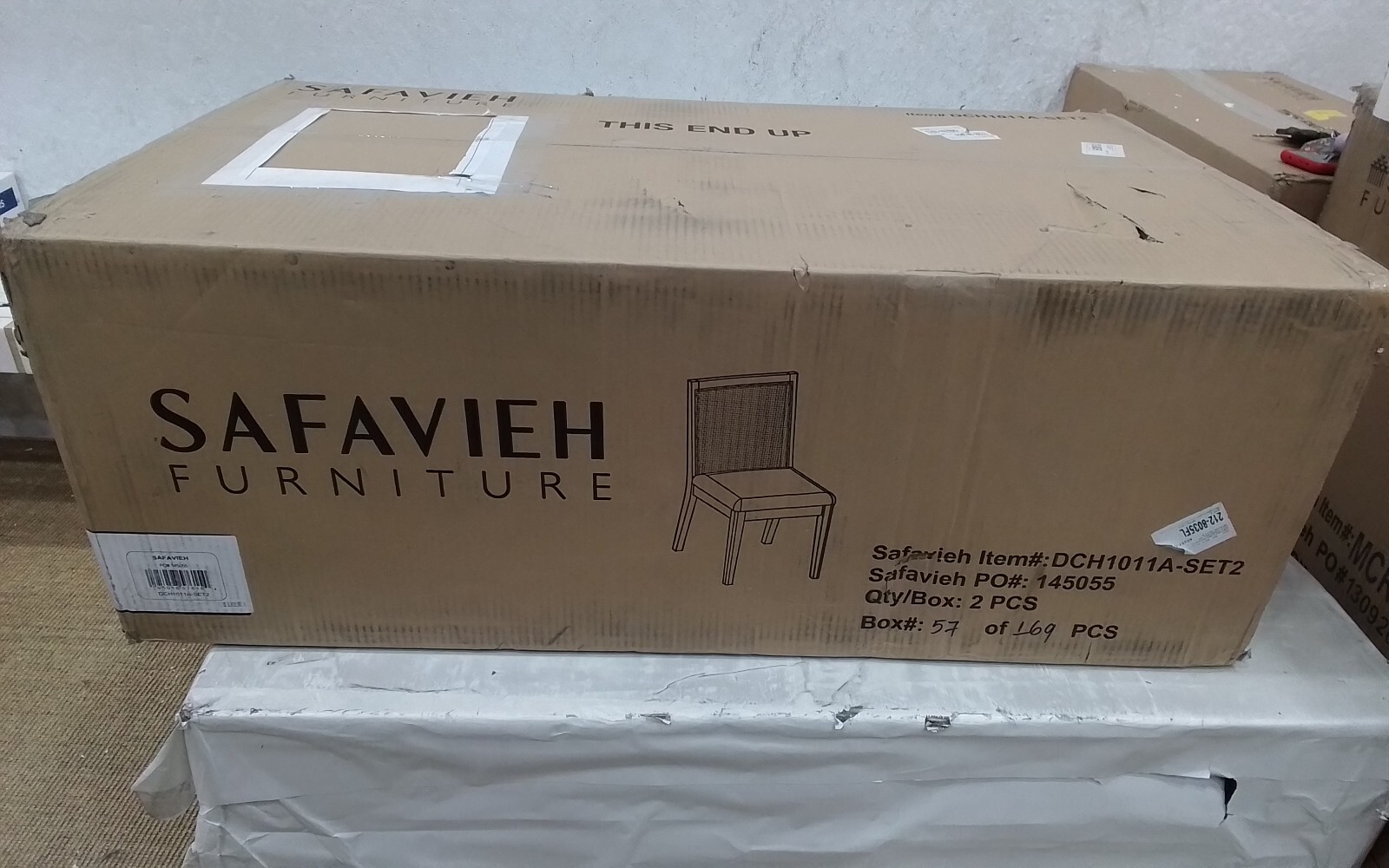 Safavieh LEVY DINING CHAIR, Reduced Price 2172734134 DCH1011A-SET2