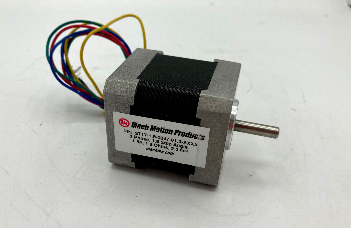 Nema 17 2 phase 1.8 Step Angle Motor 1.5A, 1.8 Ohms, 2.5mH 5mm single shaft