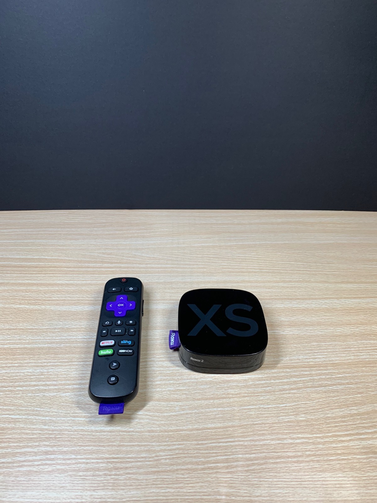 Roku 2 XS (2nd Generation) Media Streamer 3100X w/ Remote, NO Power Cord