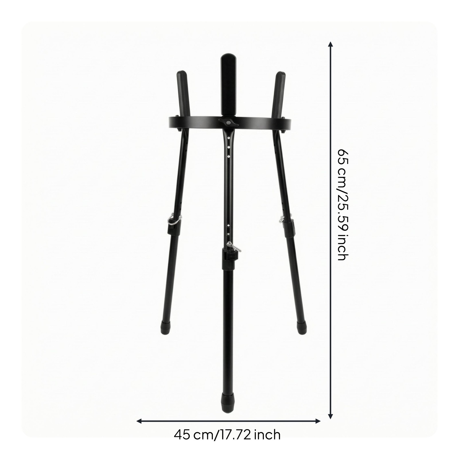 Hand Drum Stand Foldable Instrument Holder Portable