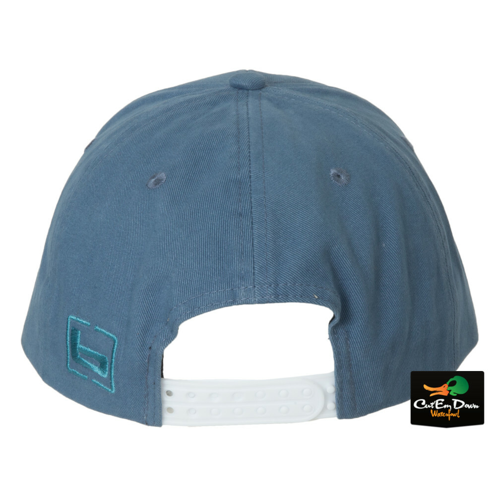 NEW BANDED PERFORMANCE GEAR BOATERS CAP - FISHING LOGO HAT -