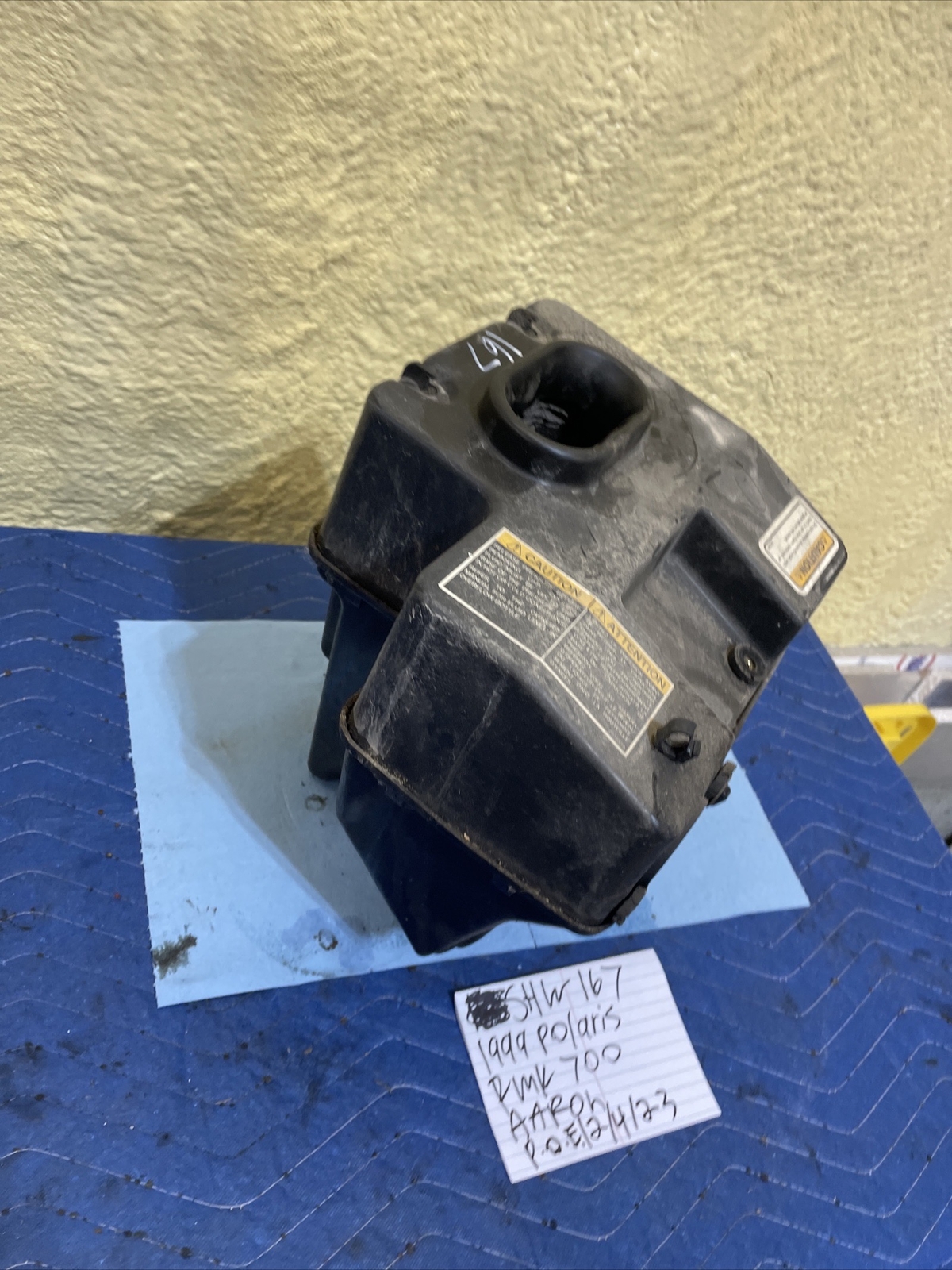 1999 Polaris Rmk 700 Airbox Air Chamber 167