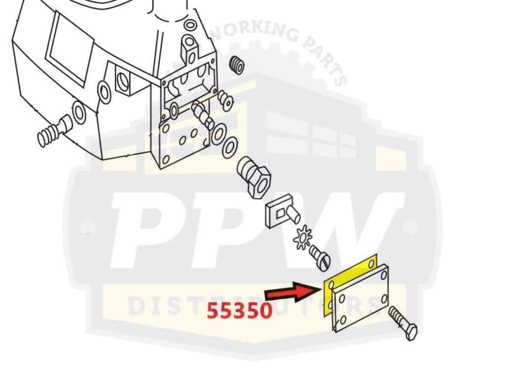 Western Fisher Cable Control Pump Gasket Kit 55350 55357 25861