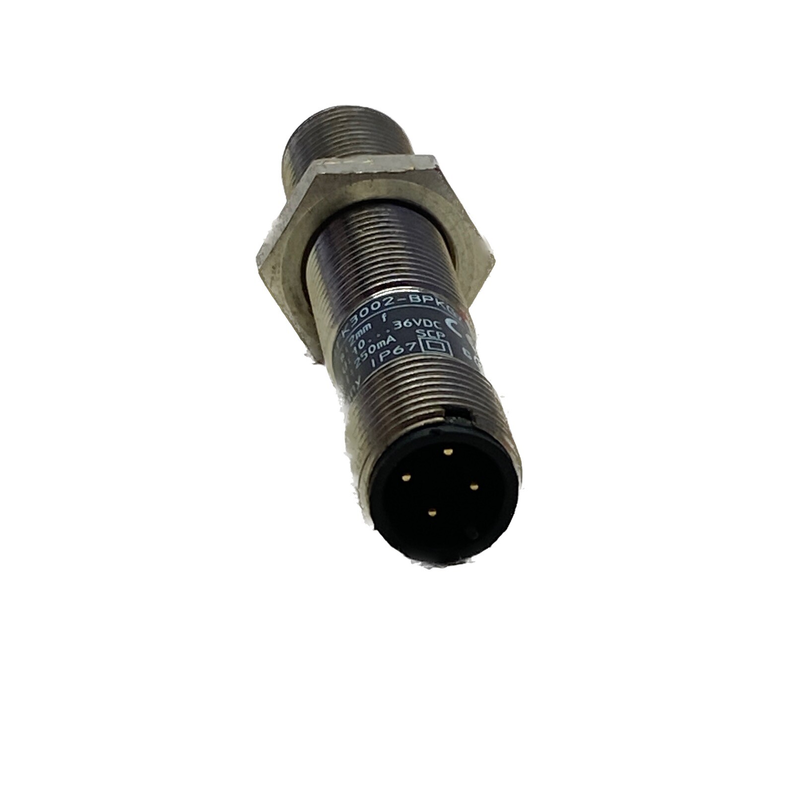 NOS IFM 10-30VDC 2mm Range 4 Pin Proximity Switch Sensor IFK3002-BPKG/US