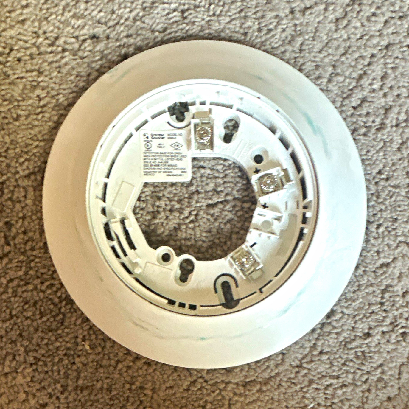 System Sensor B300-6 Smoke Detector Base MPN B300-6, Smoke Detectors