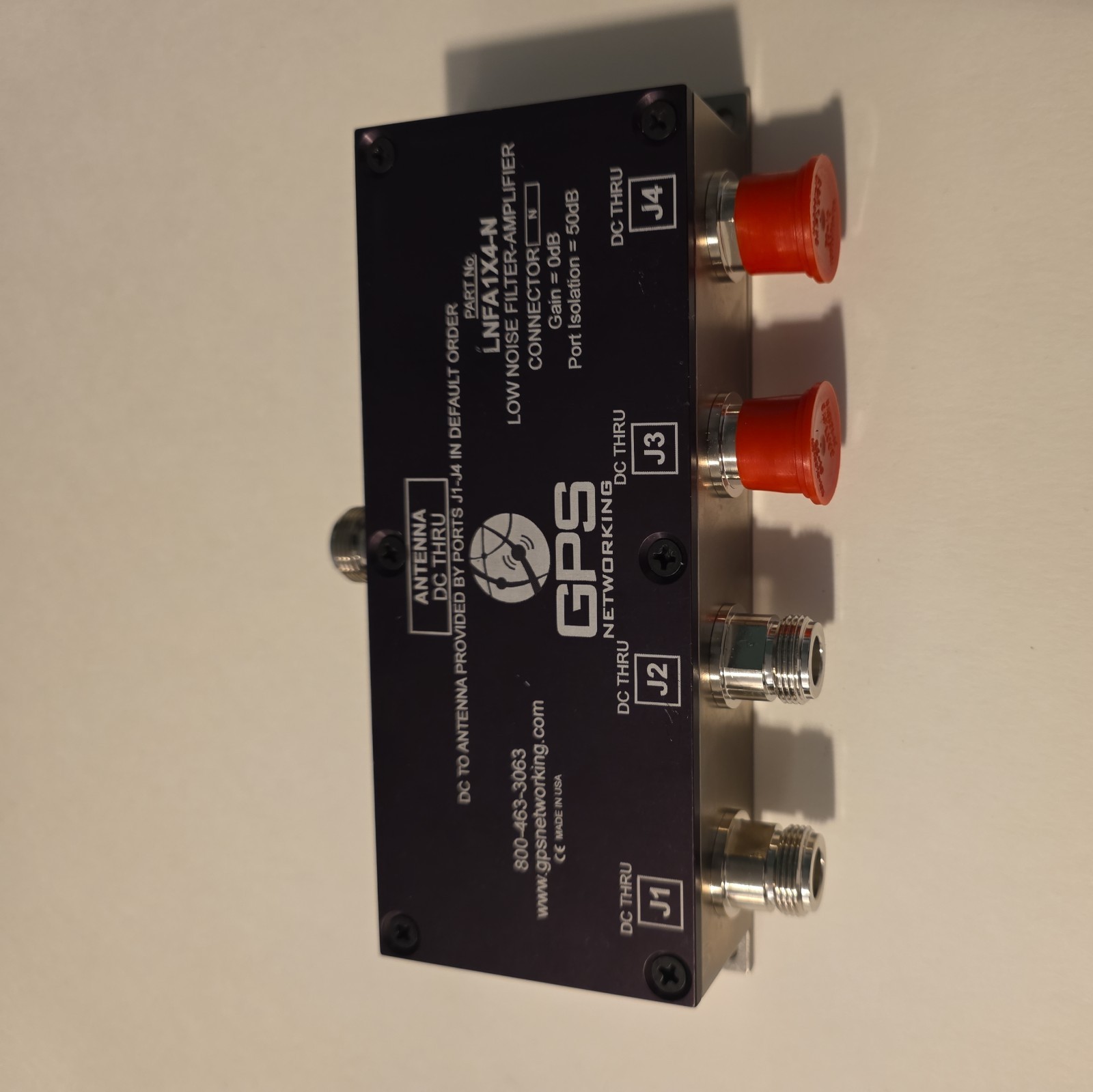 1pc NETWORKING LNFA1X4-N four-point GPS power distribution amplifier