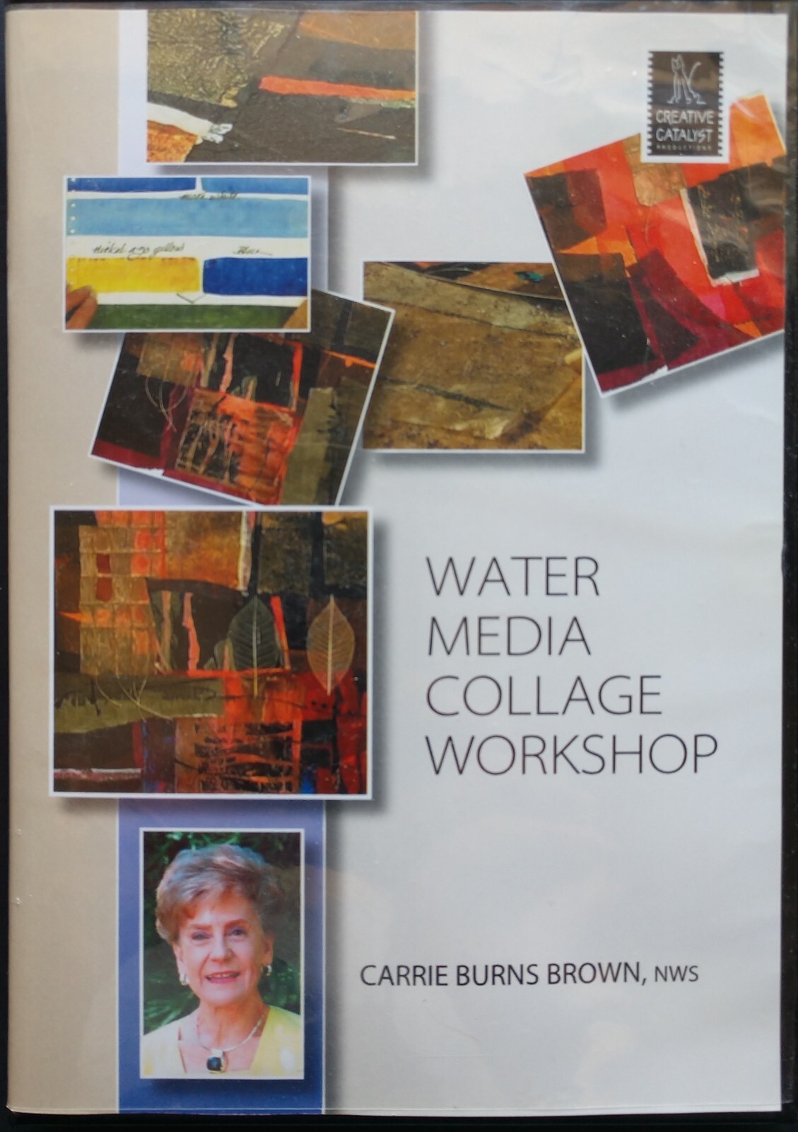 Water Media Collage Workshop DVD, Carrie Burns Brown