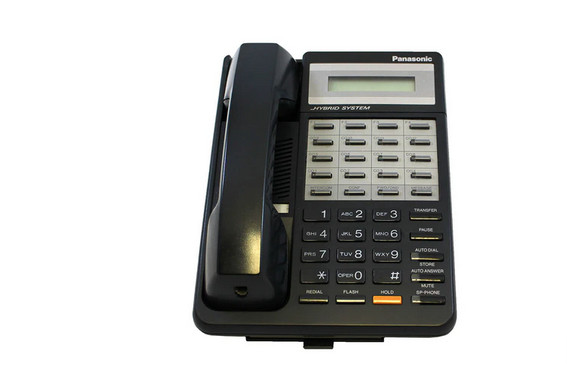 Fully Refurbished Panasonic KX-T7030 Speaker Display Phone (Black)