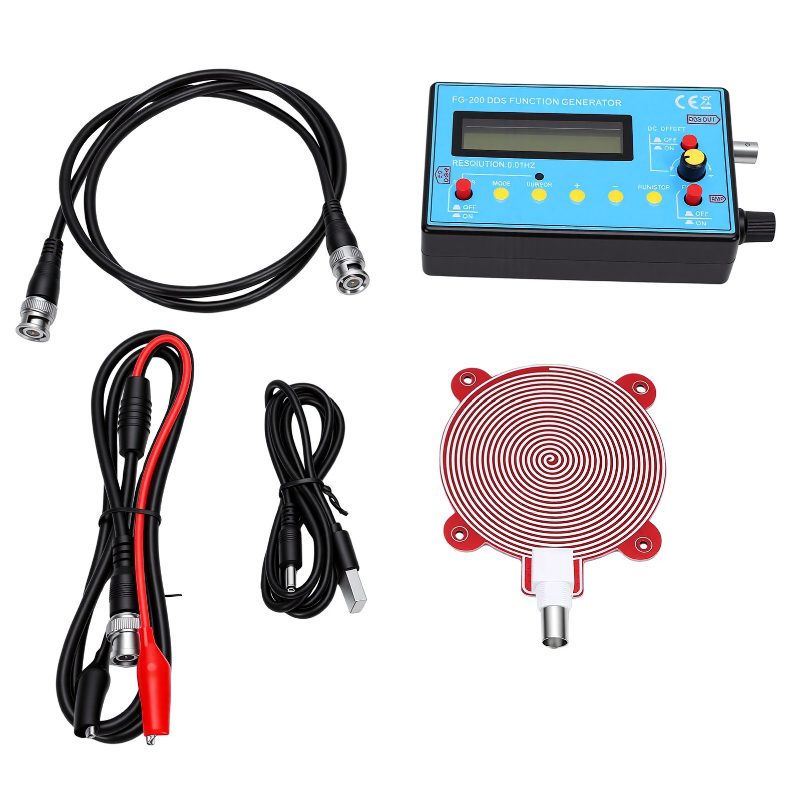 DDS Function Signal Generator Frequency Counter For Electronic Circuit Testi DSO