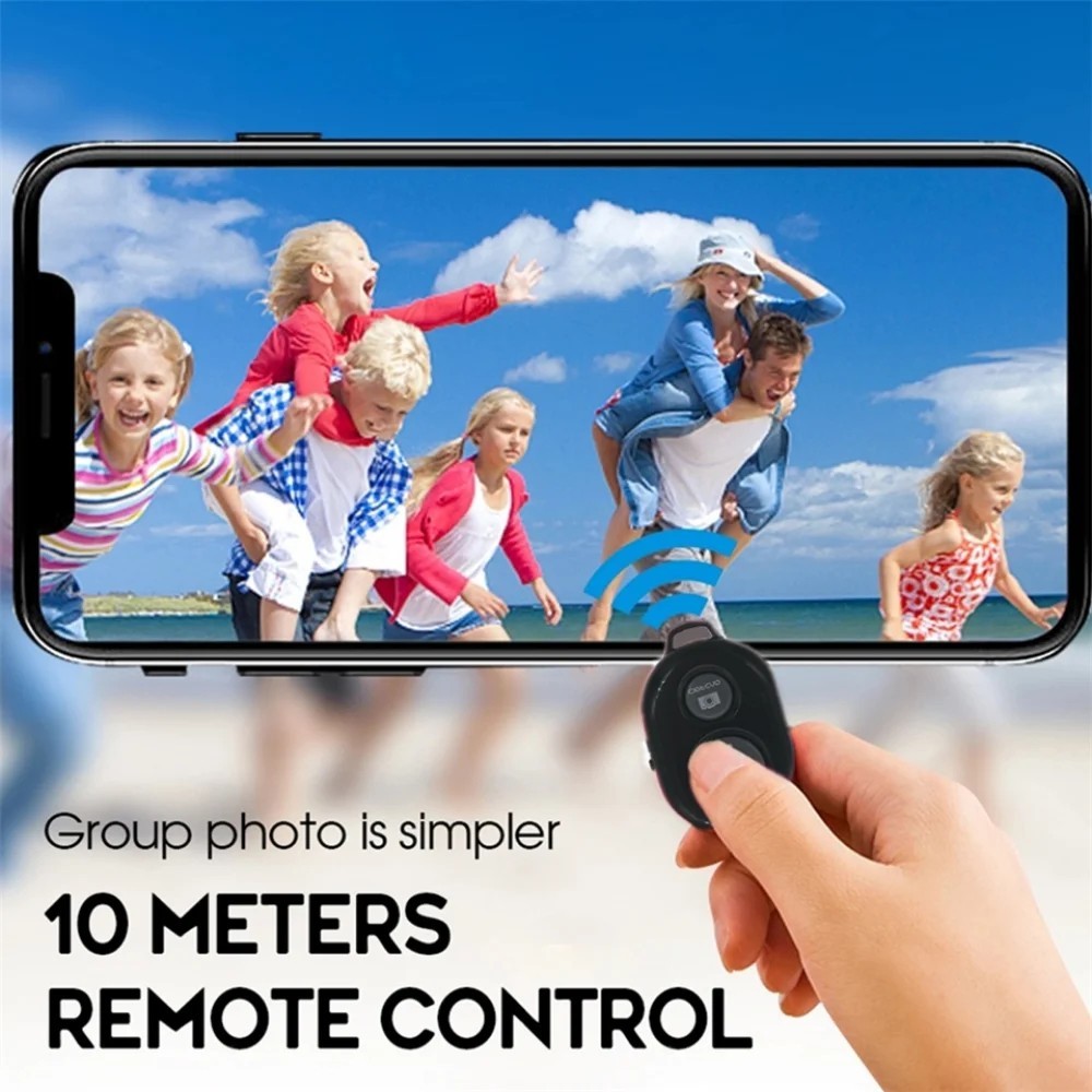 Camera Shutter Wireless Bluetooth Button Remote Control for Android Apple iPhone