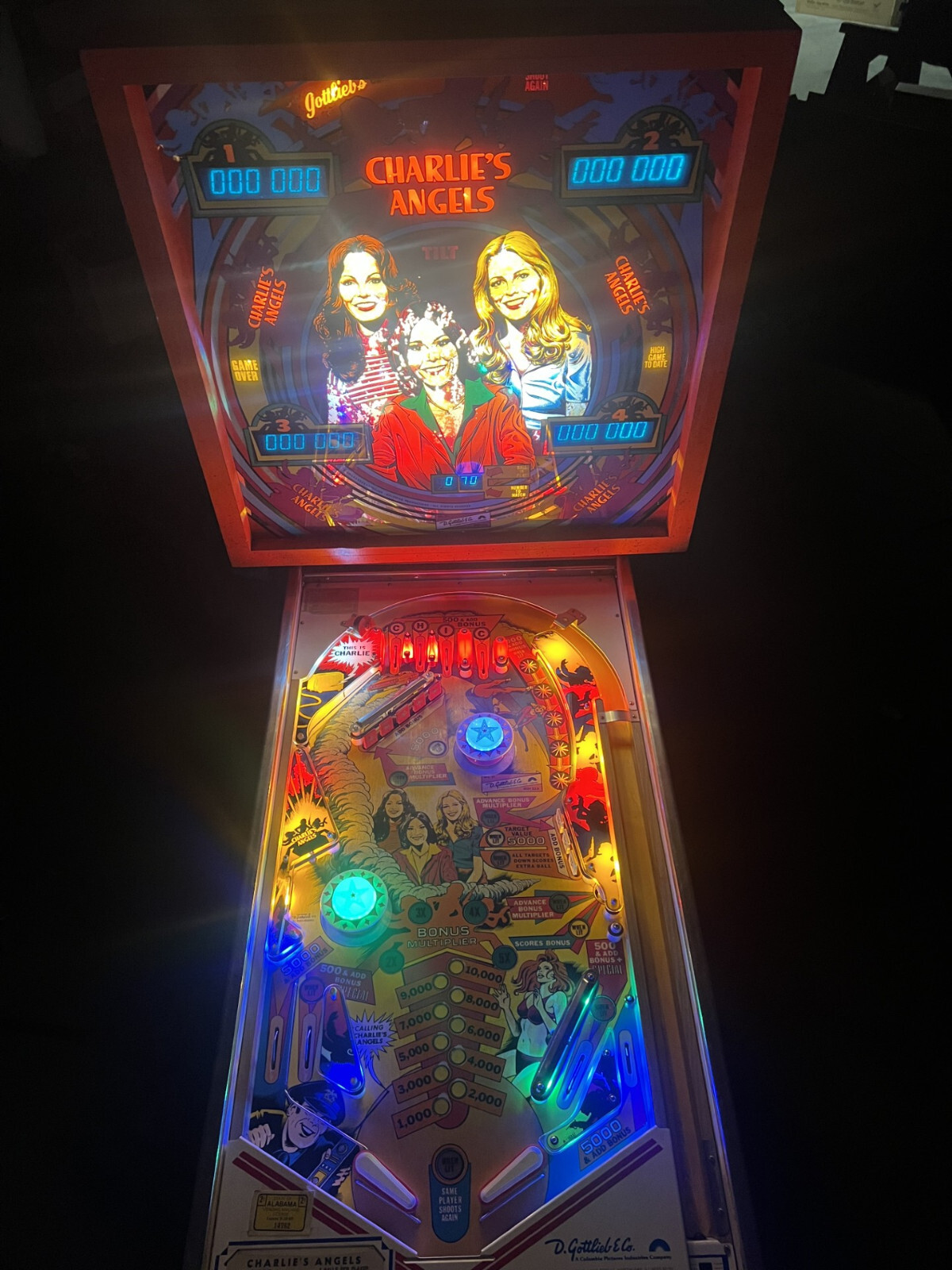 CHARLES ANGLES- NON GHOSTING Lighting Kit custom SUPER BRIGHT PINBALL LED KIT