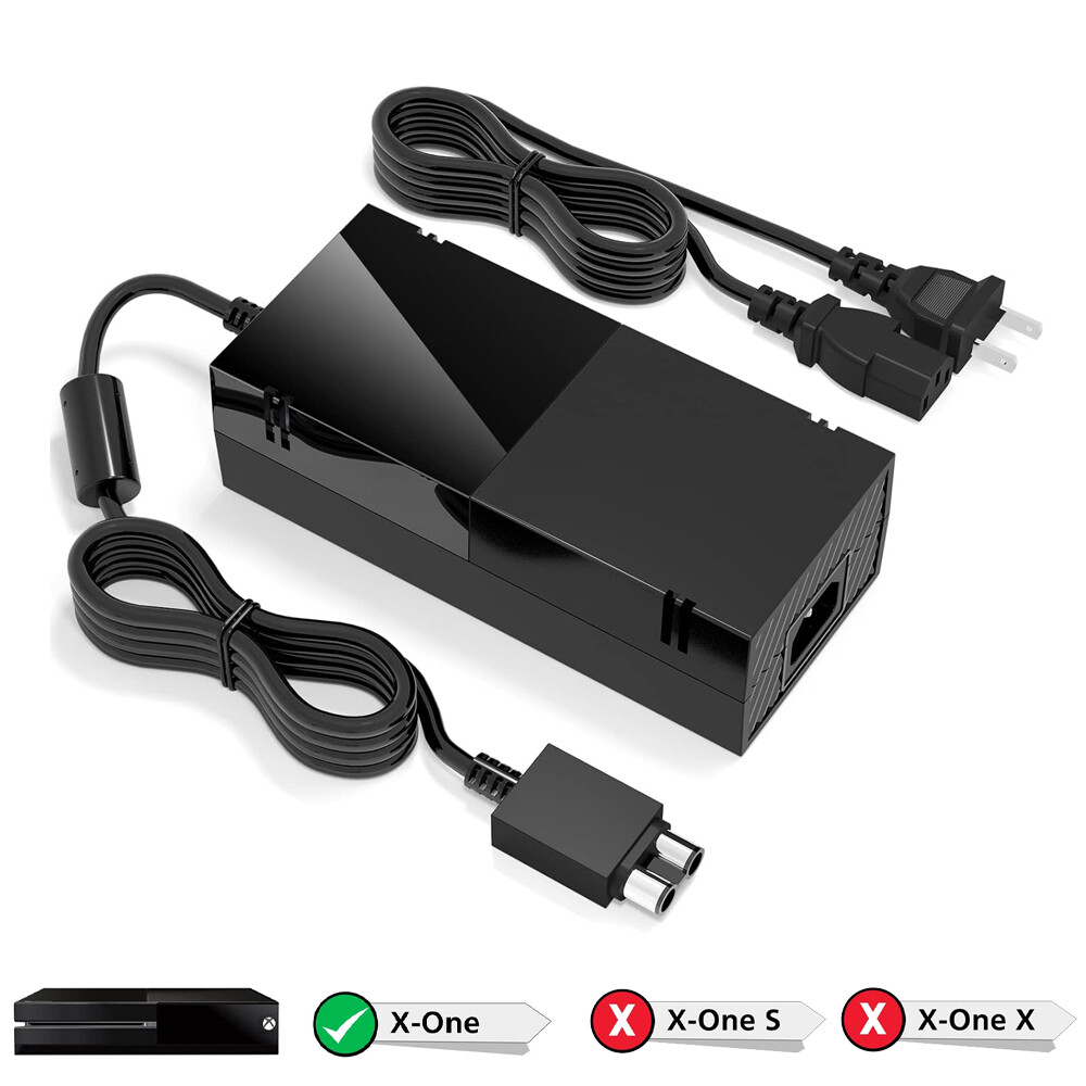 For Microsoft Xbox One Console AC Adapter Brick Charger Power Supply Cord NEW US