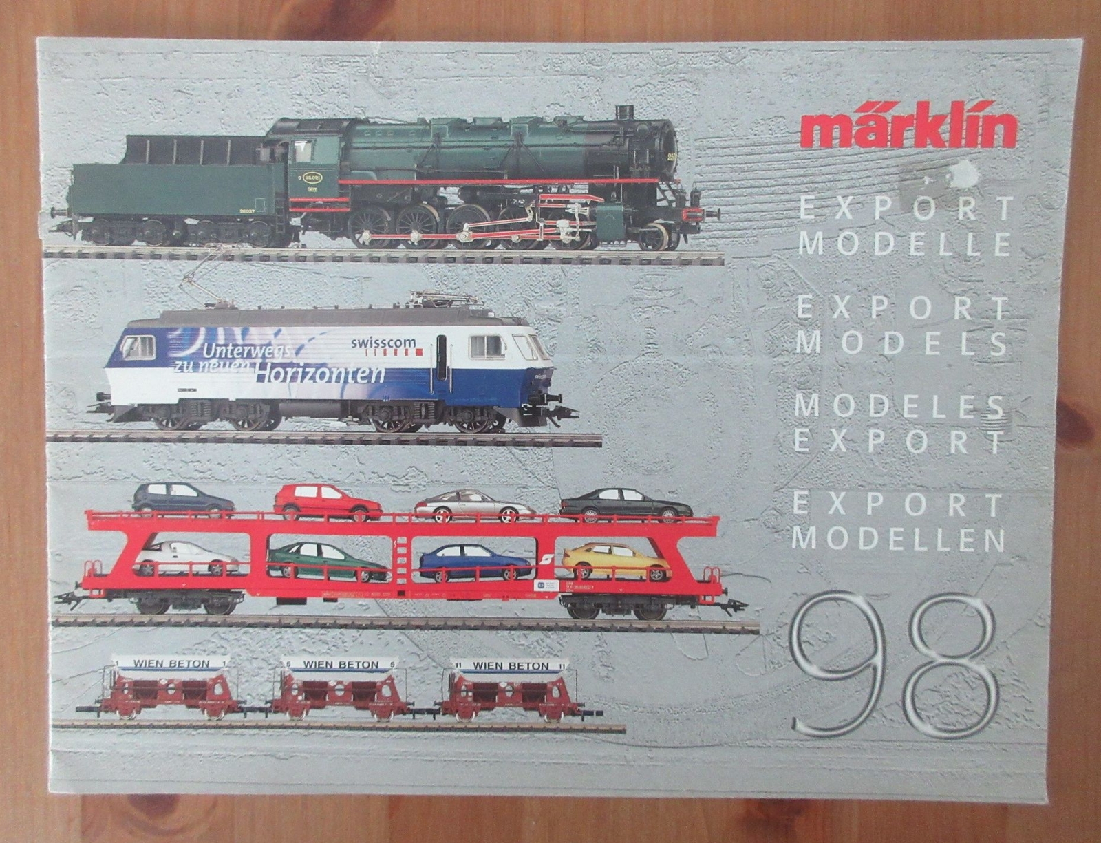 railroad vintage MARKLIN 1998 CATALOG BOOK BOOKLET train toy model