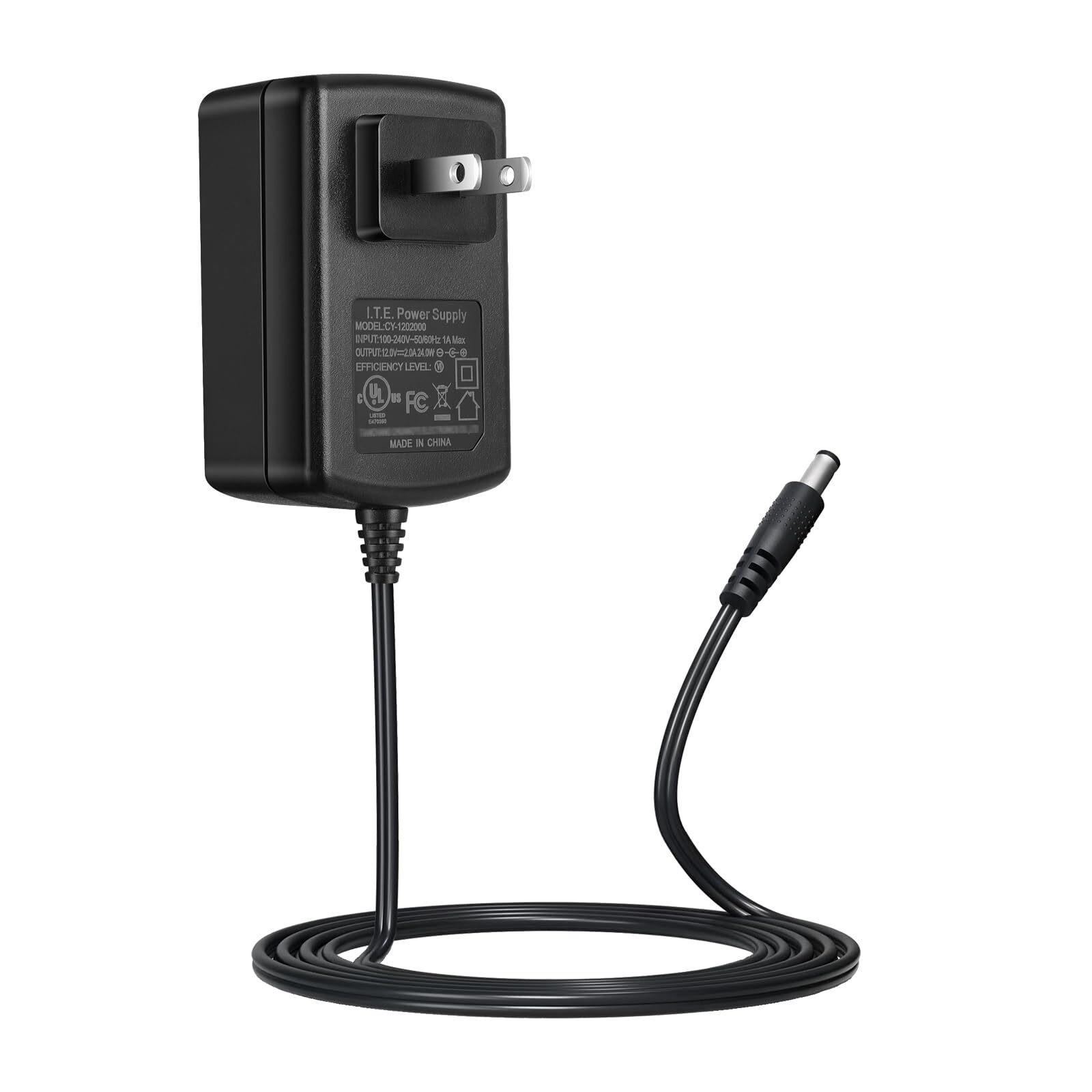 Security-01 AC to DC Power Supply Adapter 12V 2A 5.5mm x 2.1mm