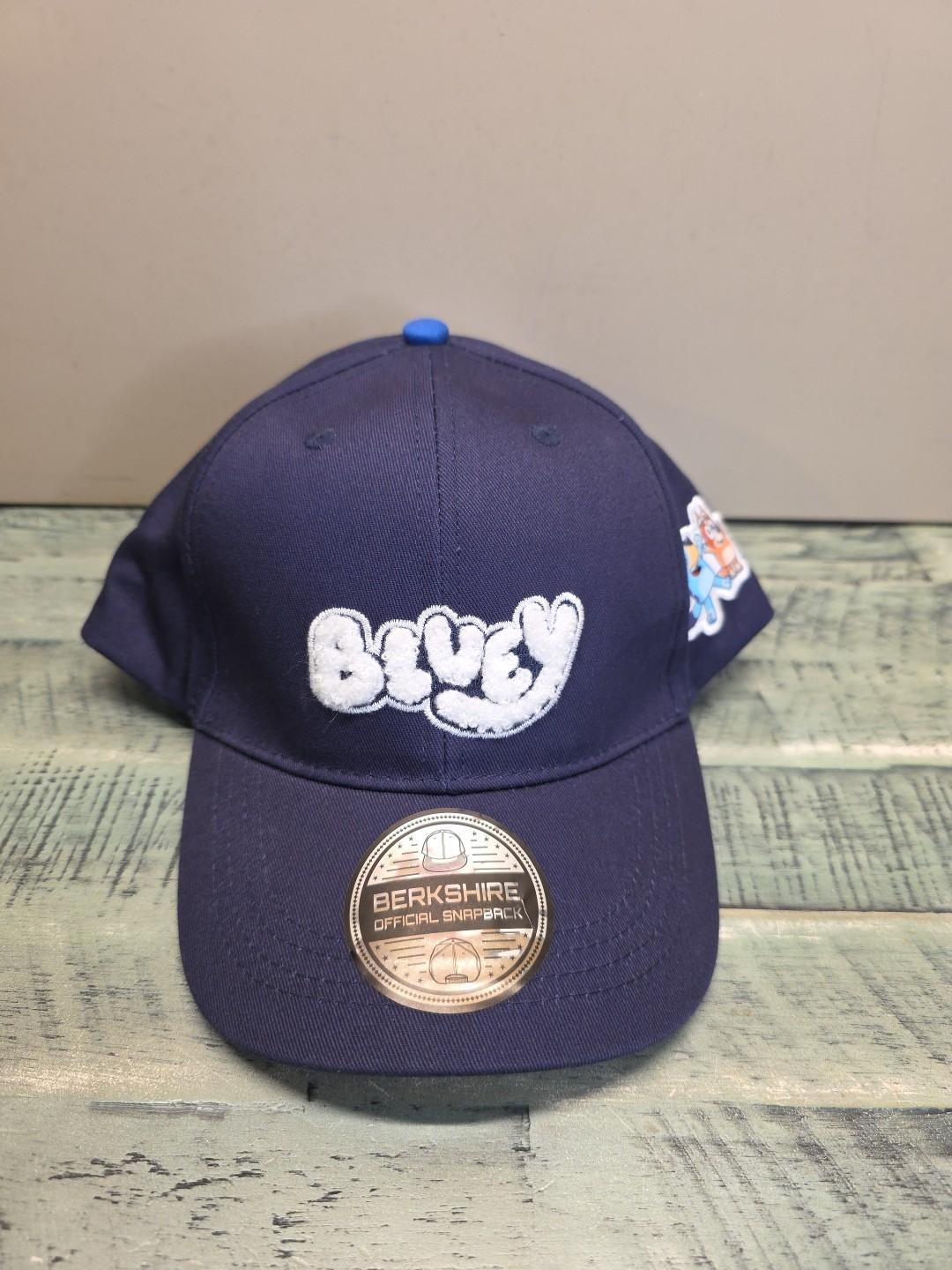 Berkshire Bluey Kids Hat Navy Blue One Size Frits Most NEW w/ tags