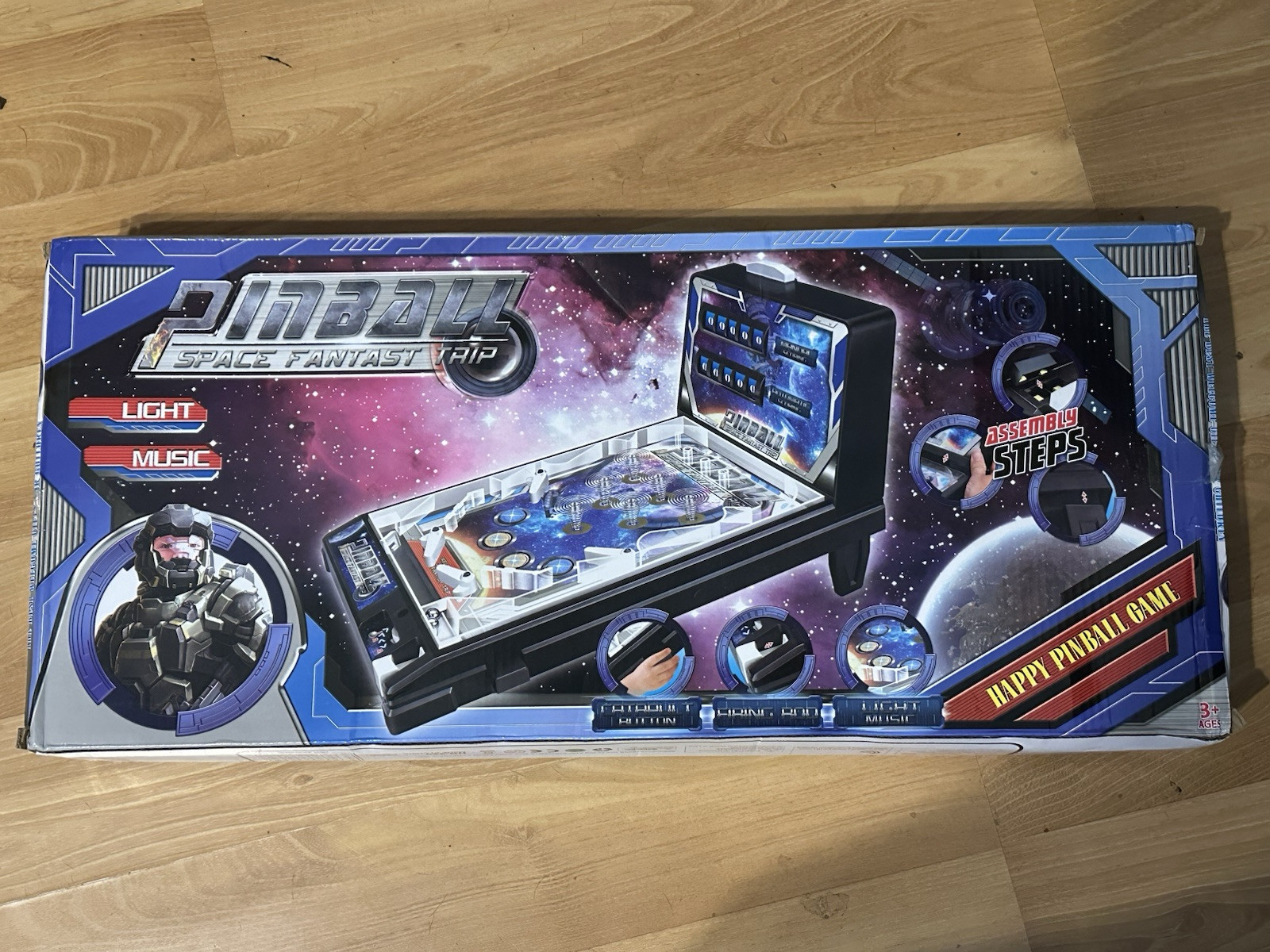 Tabletop Pinball Game Space Fantast Trip NEW SEALED