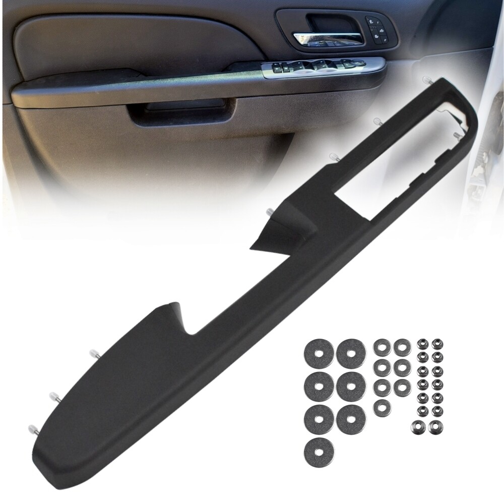 Front Driver Side Door Armrest Black Replacement Repair For 2010-2014 Chevrolet