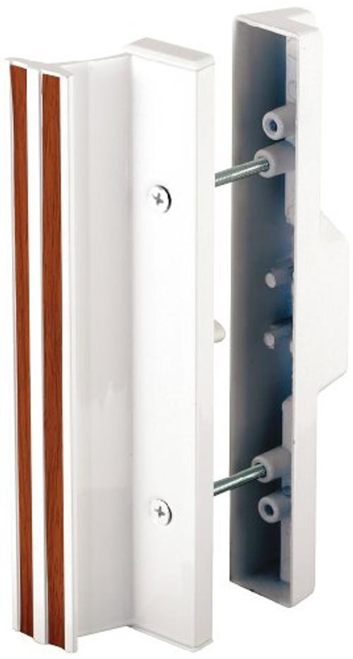 C 1111 3-15/16 In. Diecast Mortise Sliding Patio Handle White