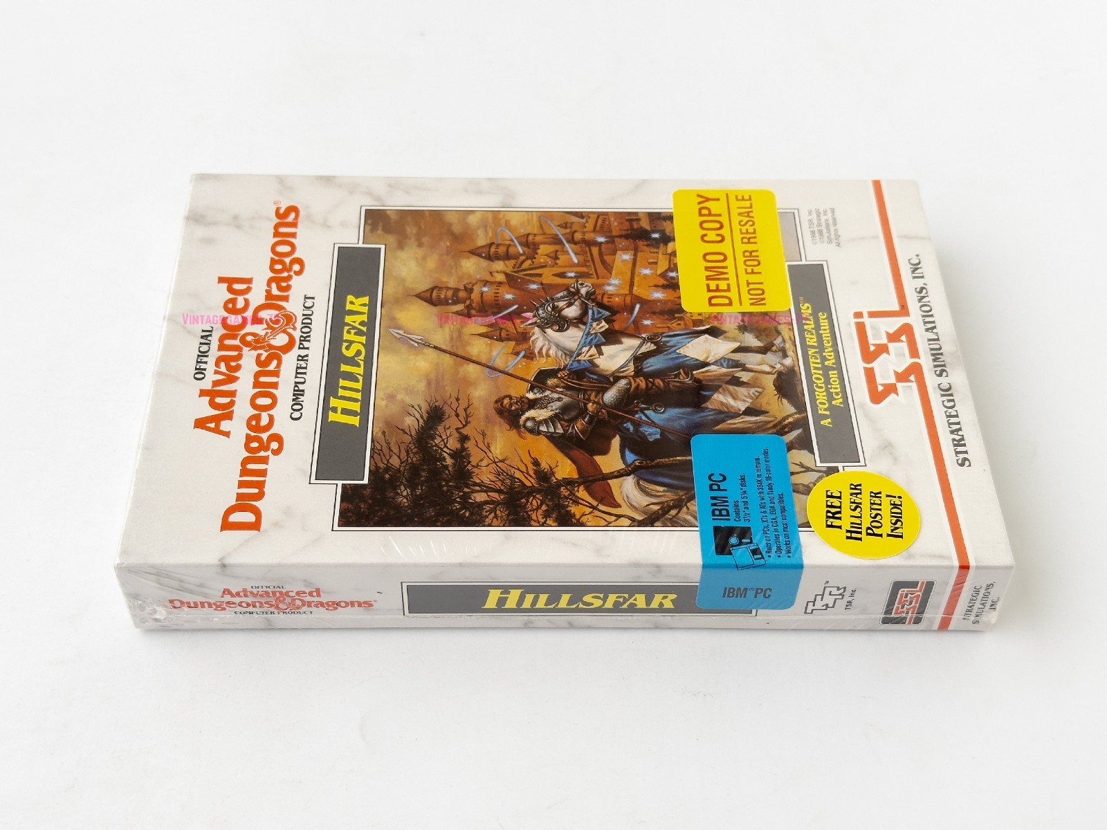 AD&D Hillsfar - SSI - 1989 / IBM PC - Sealed