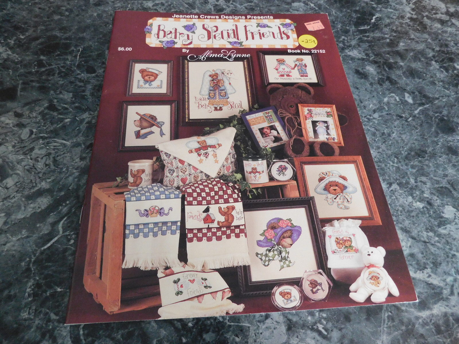 Beary Special Friends by Alma Lynne Book 22152 Cross Stitch