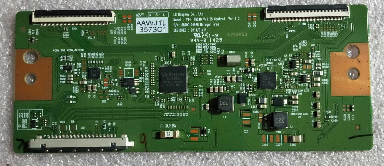 LG Sony 6871L-3573C 1-895-660-11 (6870C-0497B) T-Con Board For KDL-65W950B