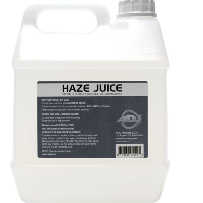 American DJ Haze/G | Gallon, Oil Based Haze Fluid | For Haze Generator and