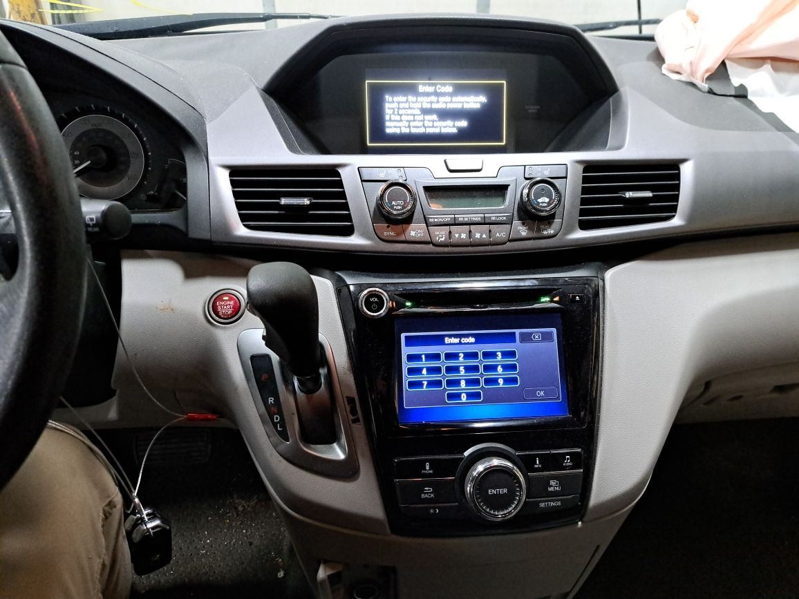 2014 Odyssey Upper Display Screen Sku#4333057