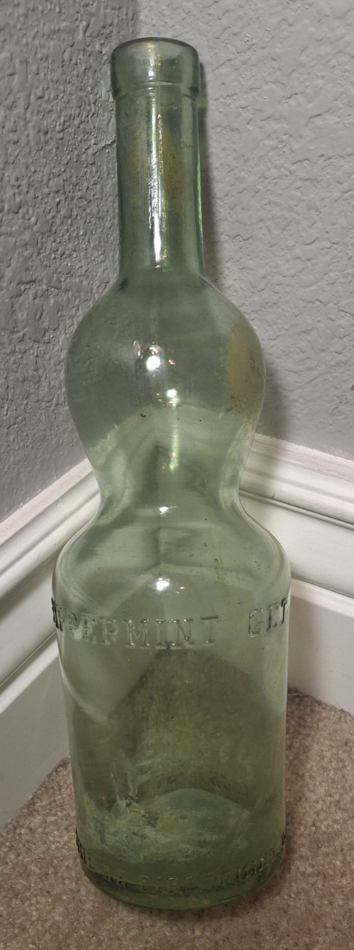 VINTAGE PIPPERMINT GET PEPPERMINT BOTTLE, FRANCE