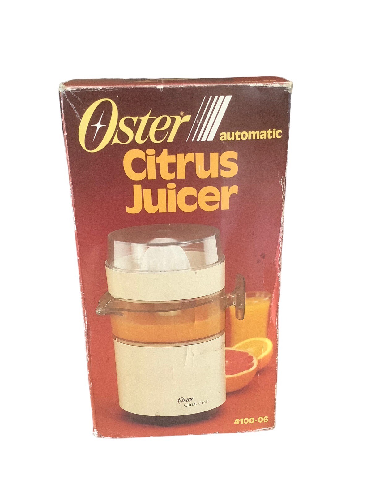 Vintage OSTER 4100-06 Automatic Electric Citrus Juicer 1987