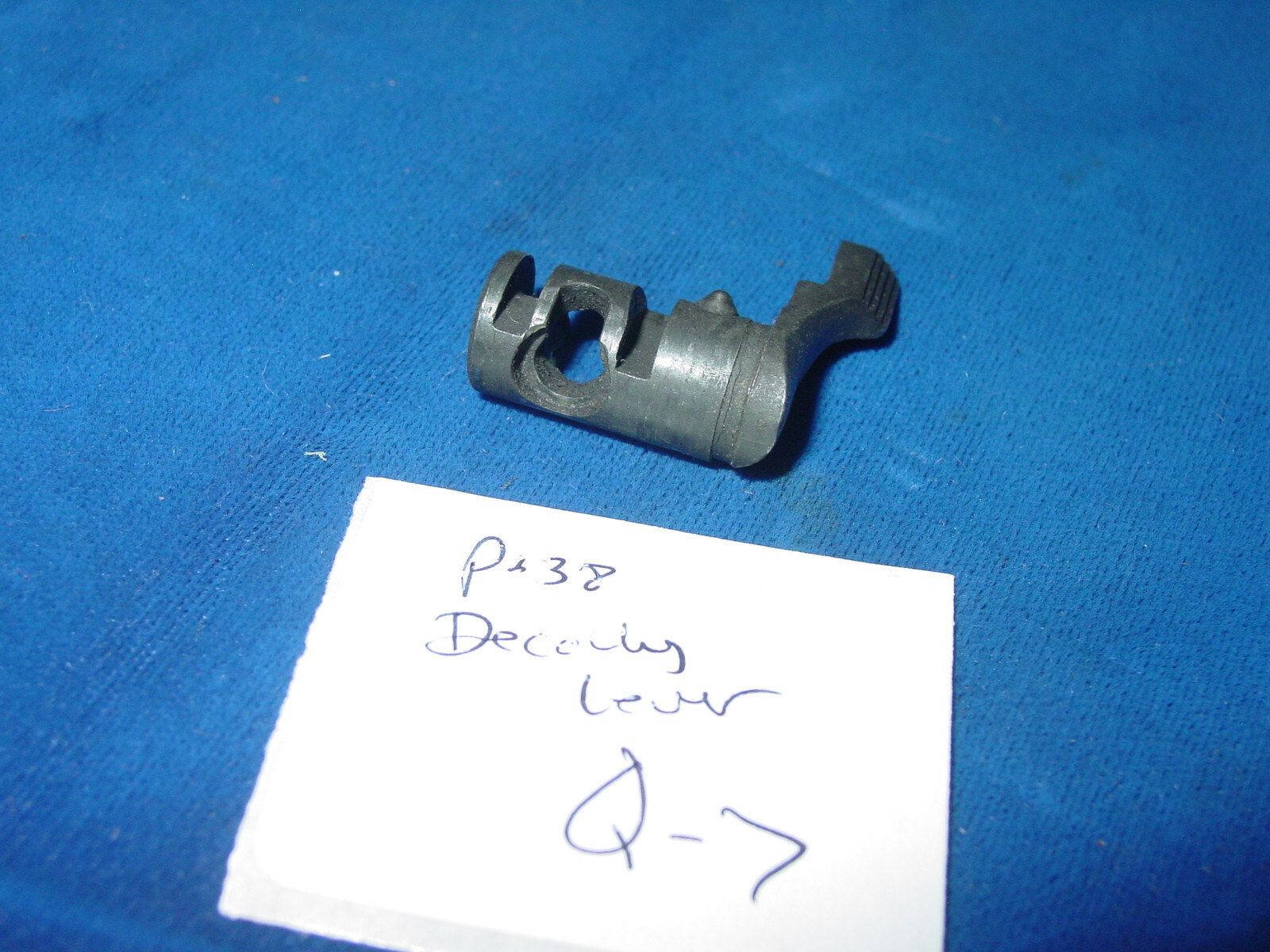 OEM Walther P1 P-38 Takedown lever Decocking Part