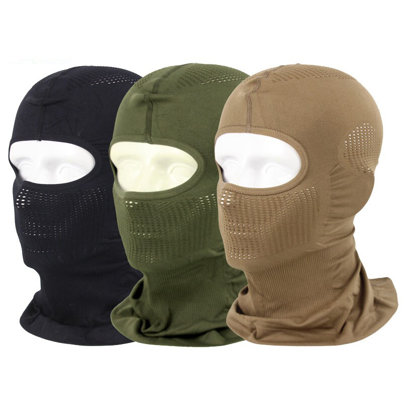 Tactical Full Face Mask Russian Quick Drying Breathable Fully Wrapped Headgear