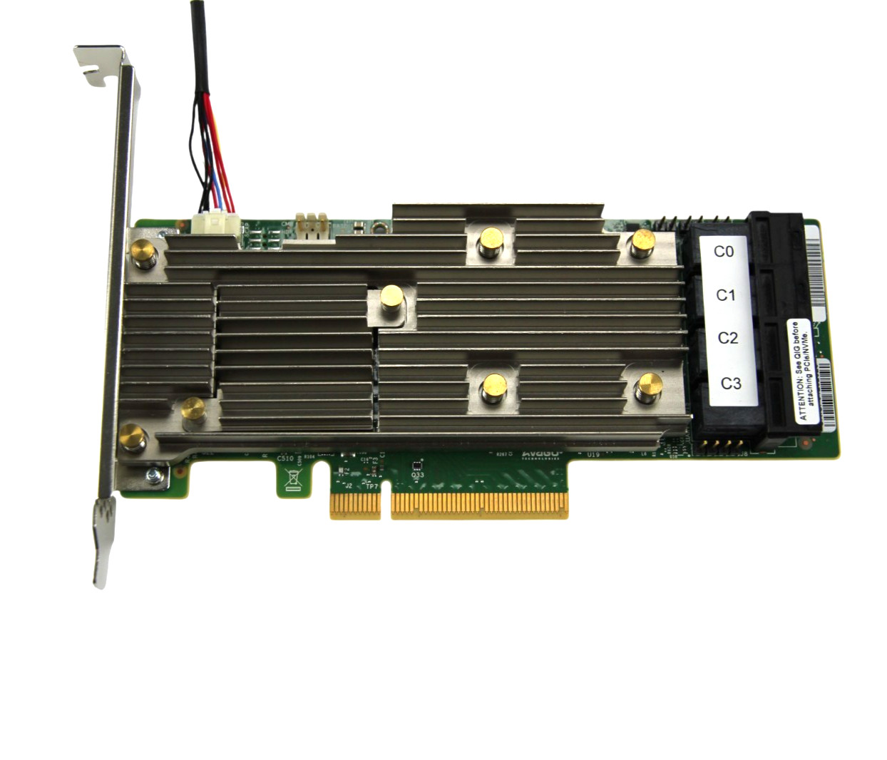 Broadcom MegaRAID 9461-16i SAS/SATA/NVME Tri-Mode 4GB Cache PCIe RAID Controller