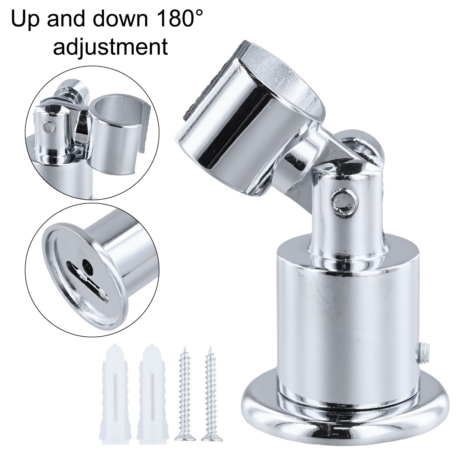 Convenient 180 Degree Rotatable Shower Head Holder Enjoy a Personalized Shower