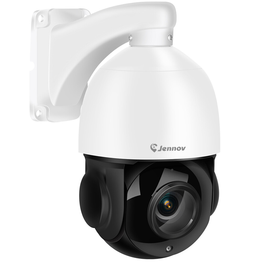 JENNOV 8MP POE Security IP Camera 2-Way Audio Recording Outdoor Human Detection