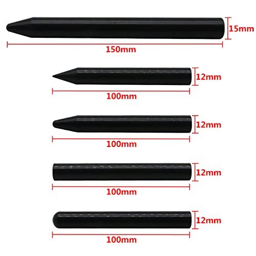 5pcs Tap Down Tools Set Paintless Dent Removal Nylon Pen Repair Kit GS
