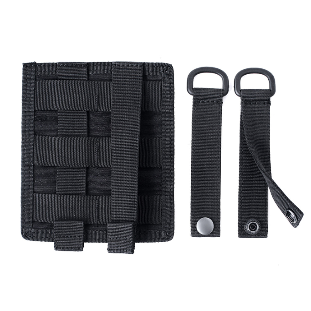 Nylon Panel with Strap and D Rings Attachment Panel for Outdoor Camping Hunting