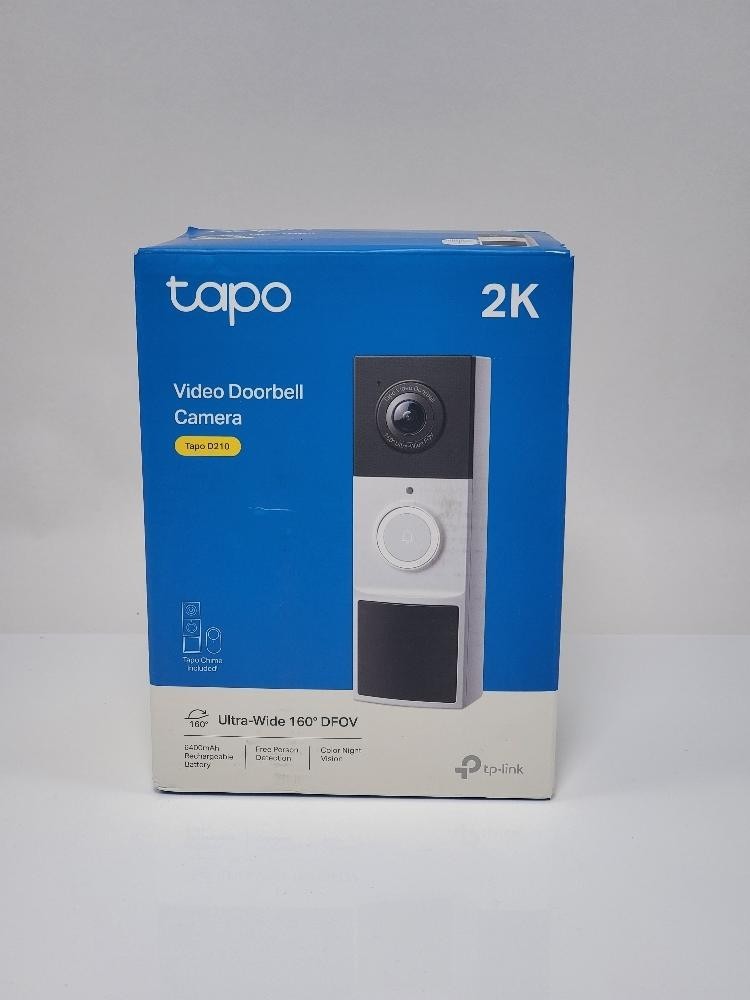 TP-Link Tapo D210 2K Smart Wi-Fi Doorbell Camera