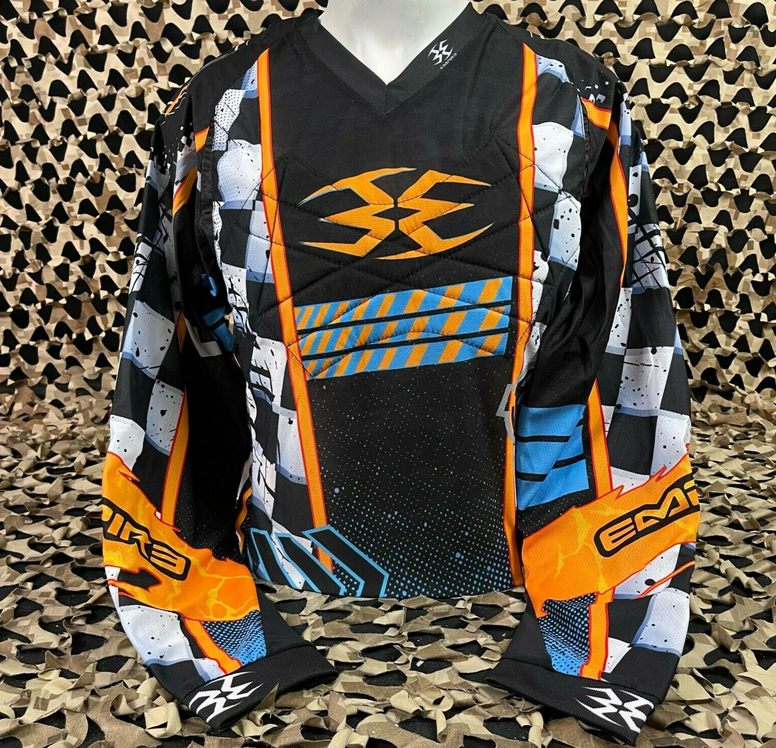 NEW Empire Contact TT Padded Paintball Jersey - FL Gamma Ray - Small