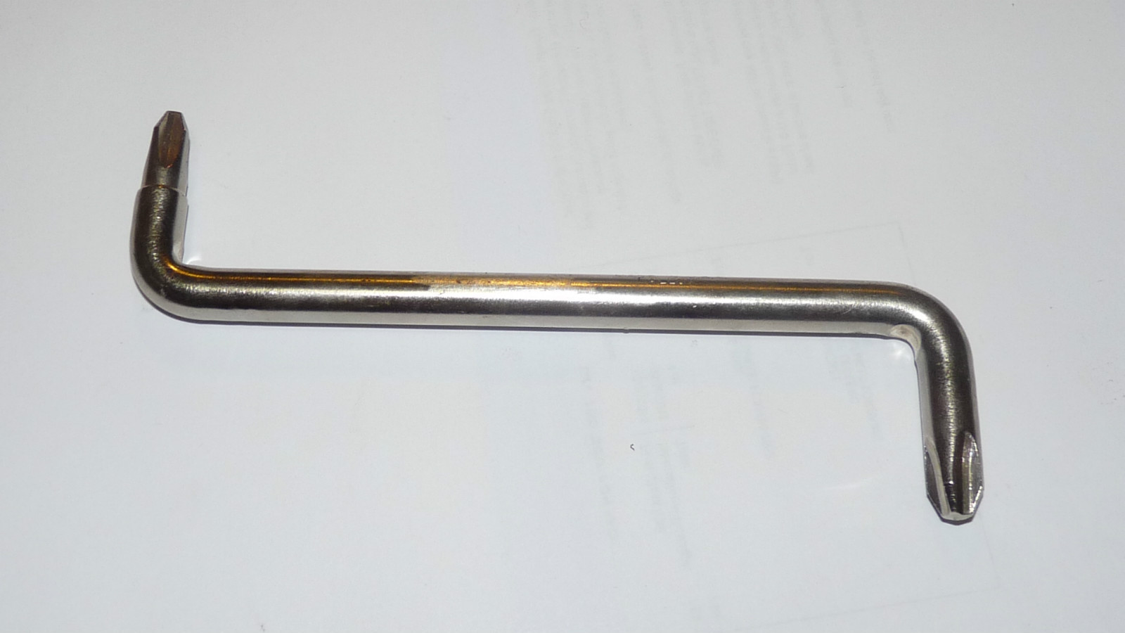 New Klein Vaco P-340 #3 and #4 Phillips Offset Screwdriver Chrome Plated