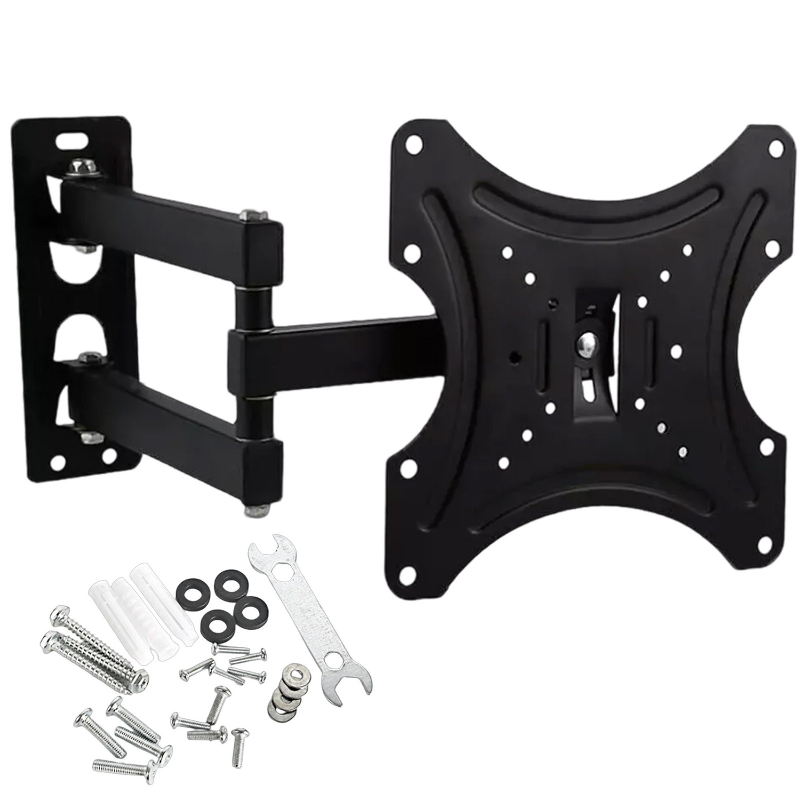 Full Motion Swivel Tilt TV Wall Mount Bracket – Fits 17–42 Inch LED/LCD TVS US
