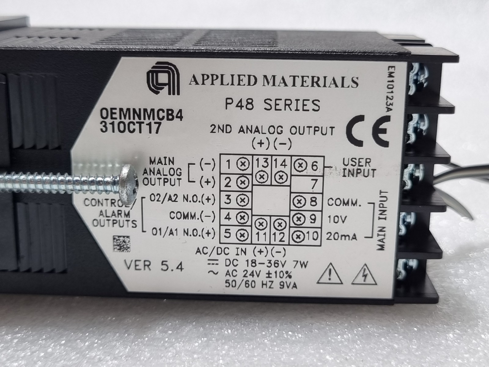 Applied Materials OEMNMCB4 P48 Series Temperature Controller Unit Expedited Ship