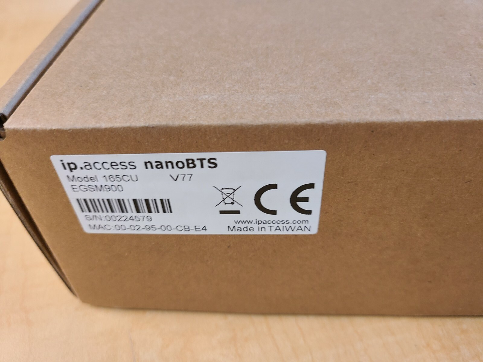 Brand New, ip.access Nano BTS Model# 165CU EGSM 900Mhz V77 NanoBTS, Accessories
