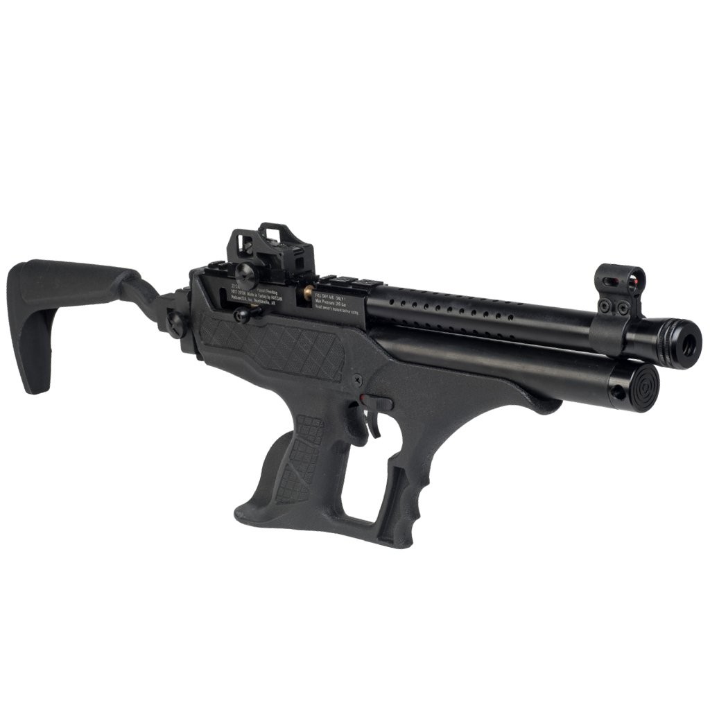 Hatsan Sortie Tact Semi-Auto Synthetic Stock Black .177 Caliber PCP Air Pistol