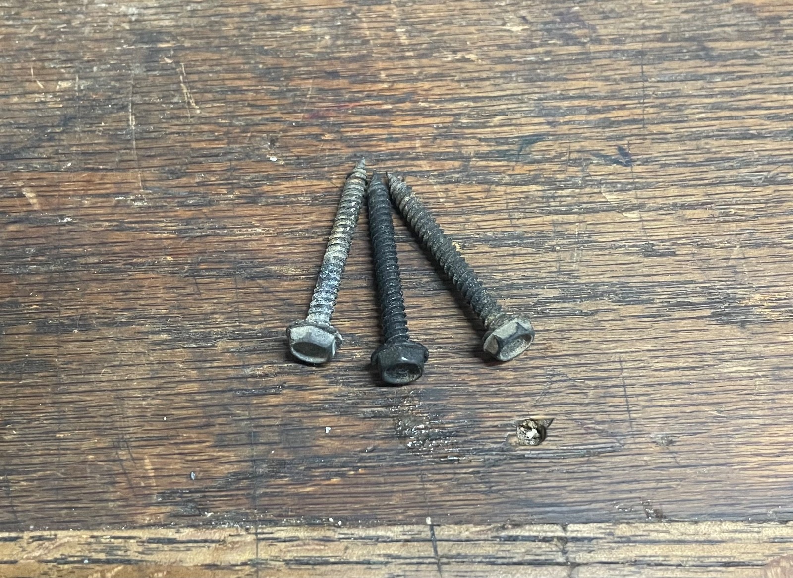 1997-2002 JEEP WRANGLER TJ OEM SET OF 3 MOUNT BOLTS - ENGINE CONTROL MODULE-ECM