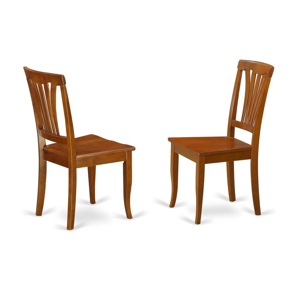 3 Pc Milan Kitchen Table offering Leaf and 2 Wood Kitchen Chairs ...