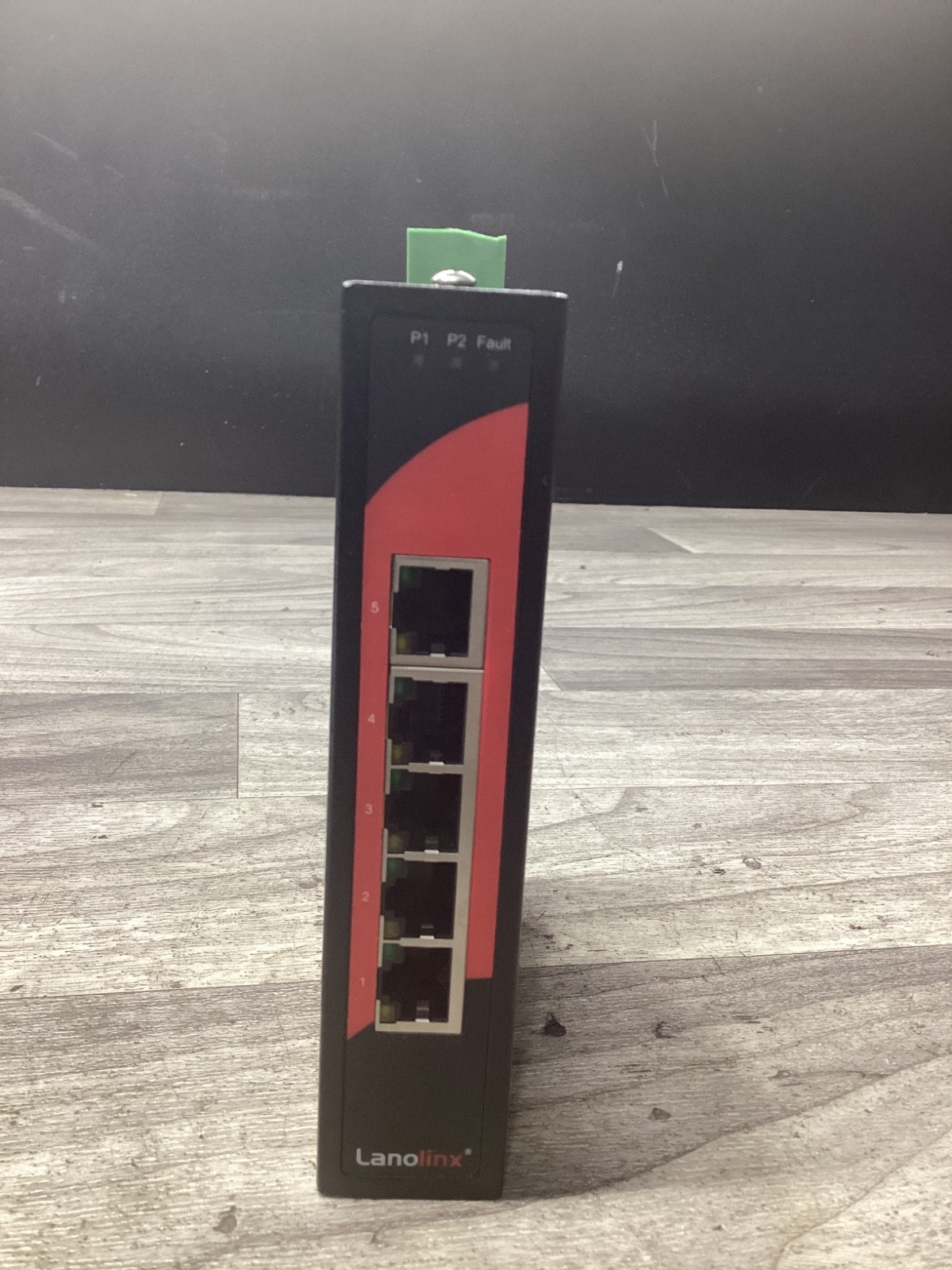 LANOLINX LNX-500A INDUSTRIAL ETHERNET SWITCH 5-PORT 12-48VDC 107N50