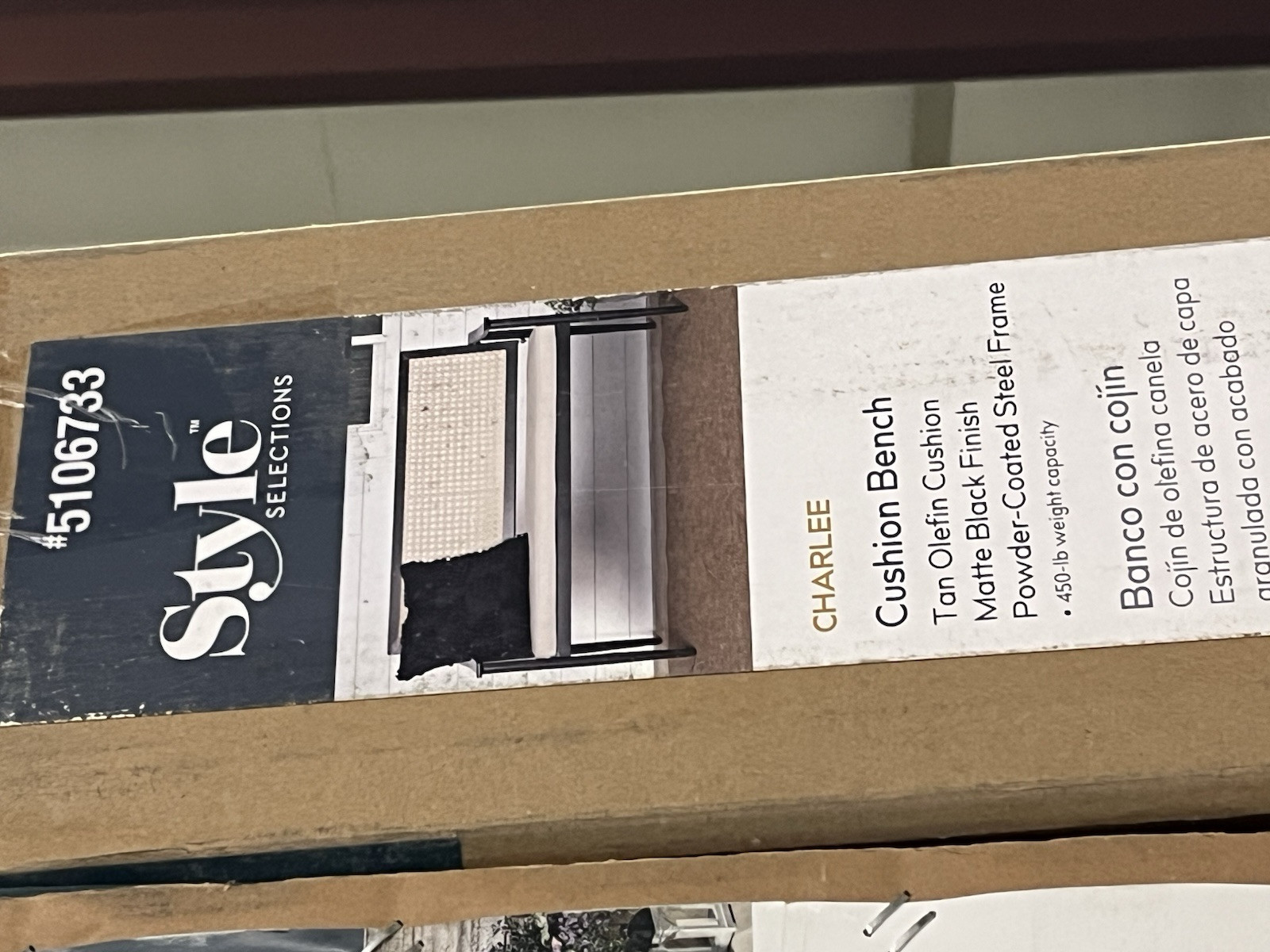 Select Styles Cushion Bench