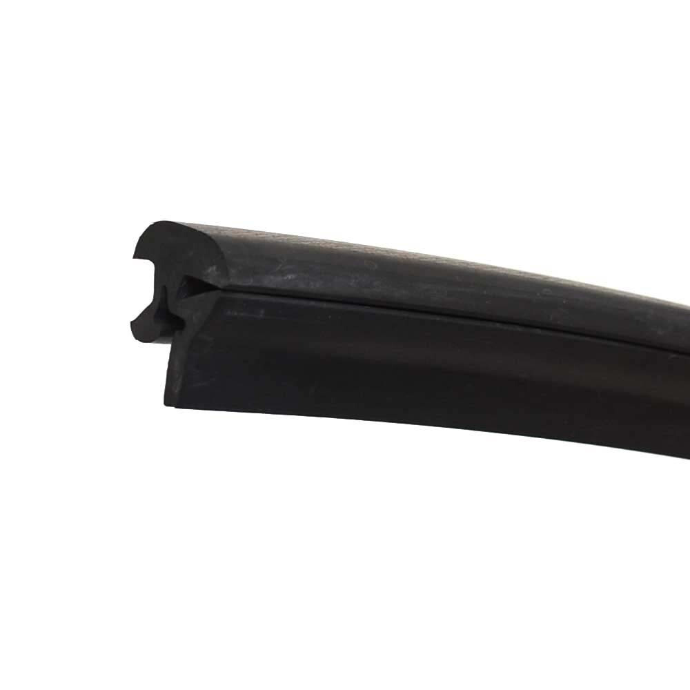 Boat Windshield Gasket Molding | Precut 1 x 1 Inch Black PVC (50FT)