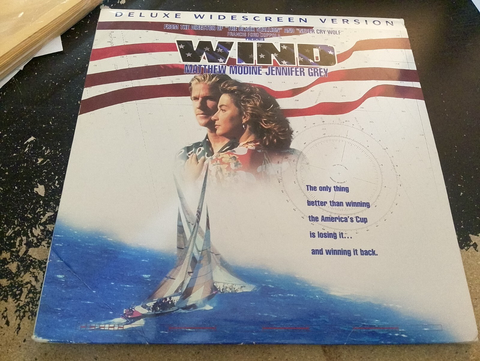 Laserdisc "Wind" Widescreen Movie Matthew Modine